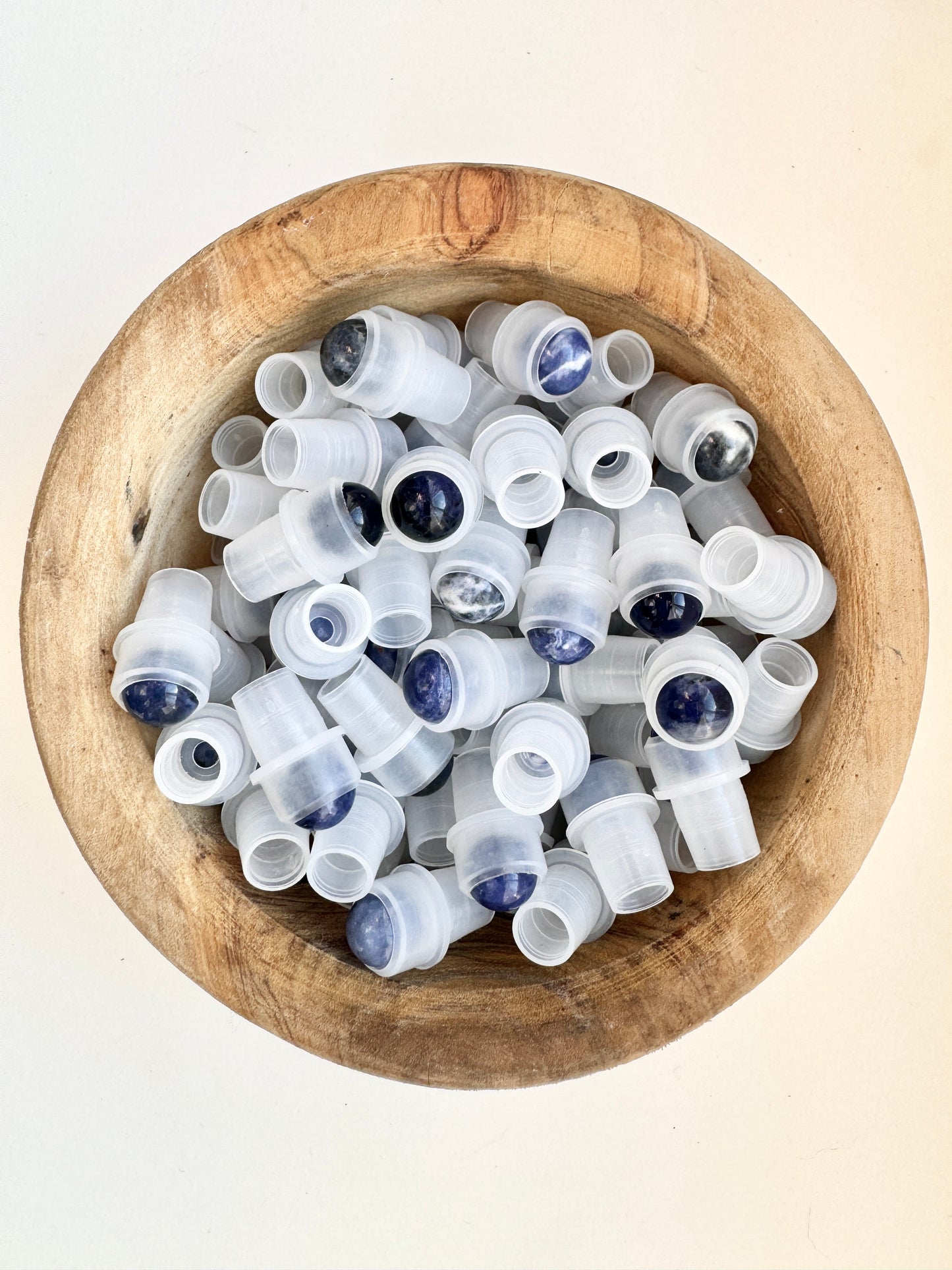 CLOSEOUT: Sodalite Gemstone Roller Insert for DIY