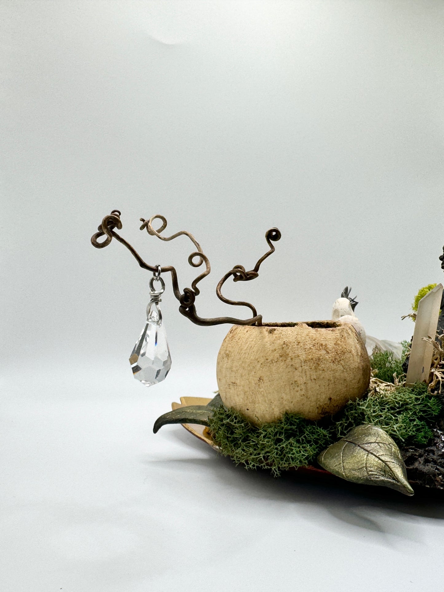 Island of the Lotus Eaters ~ Faerie Garden Sculpture Inspired Home Decor