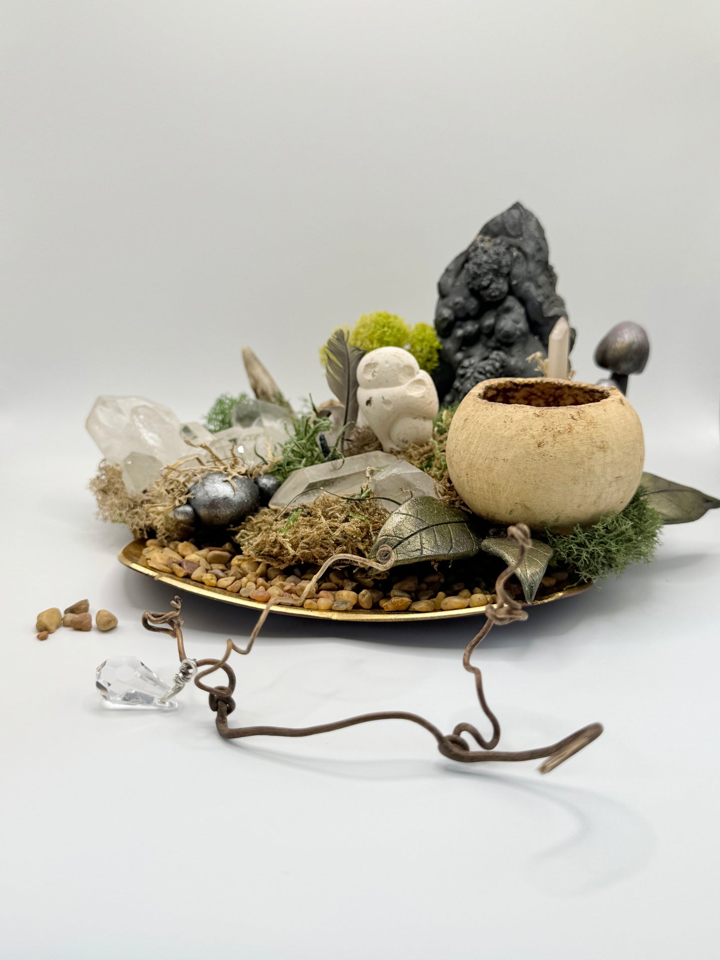 Island of the Lotus Eaters ~ Faerie Garden Sculpture Inspired Home Decor