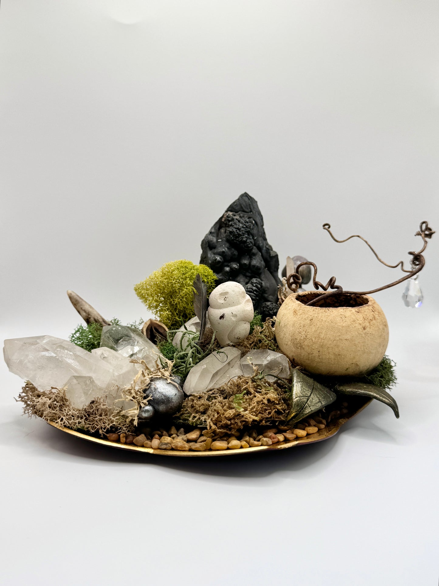 Island of the Lotus Eaters ~ Faerie Garden Sculpture Inspired Home Decor