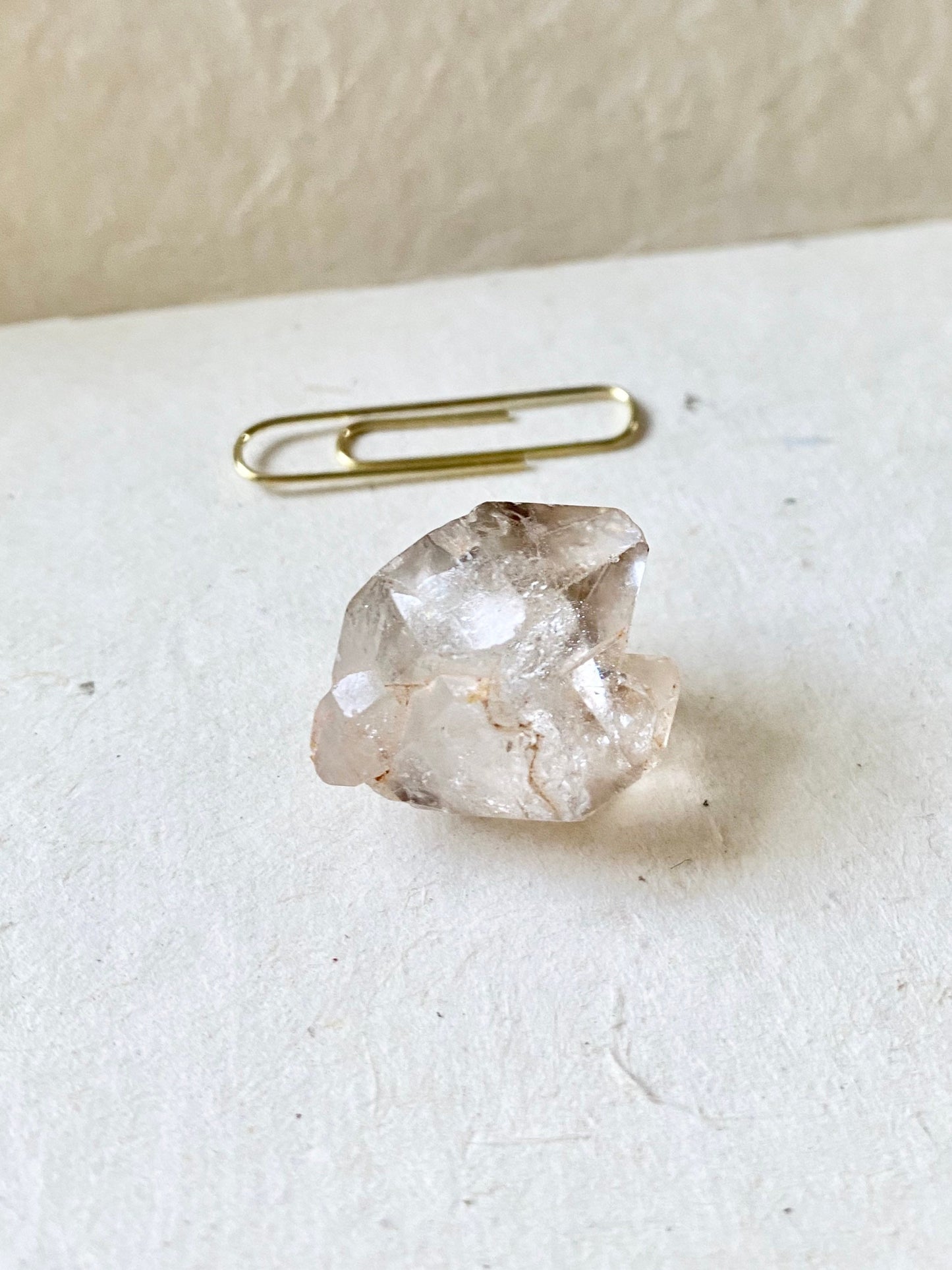 Clear Quartz “Diamond” Crystal Point from Forward Mine Nigeria - Rock Shop