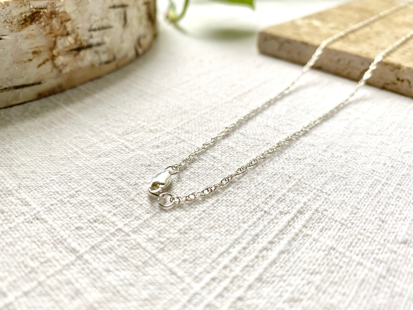 Sterling Silver Double Rope Chain - Choose Length - Add your own pendant