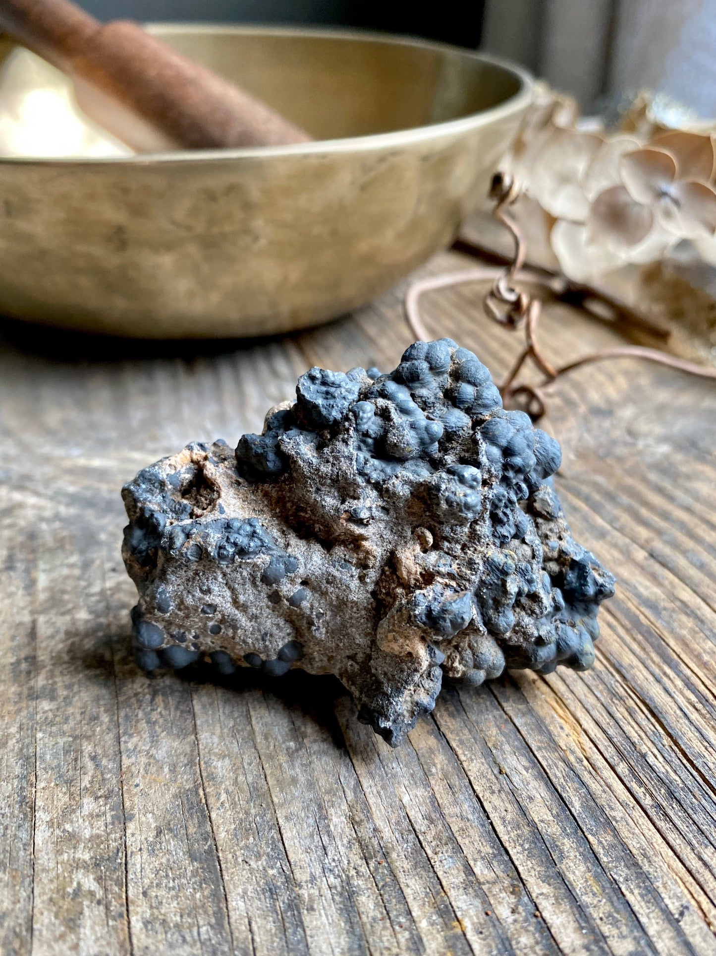 Natural Goethite Botryoidal Specimen - Grounding Stone Root Chakra