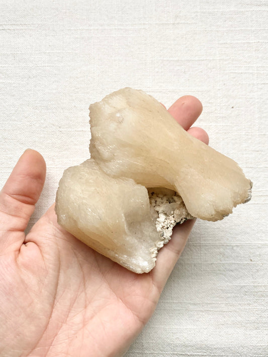 Large Twin Stilbite Crystal Cluster