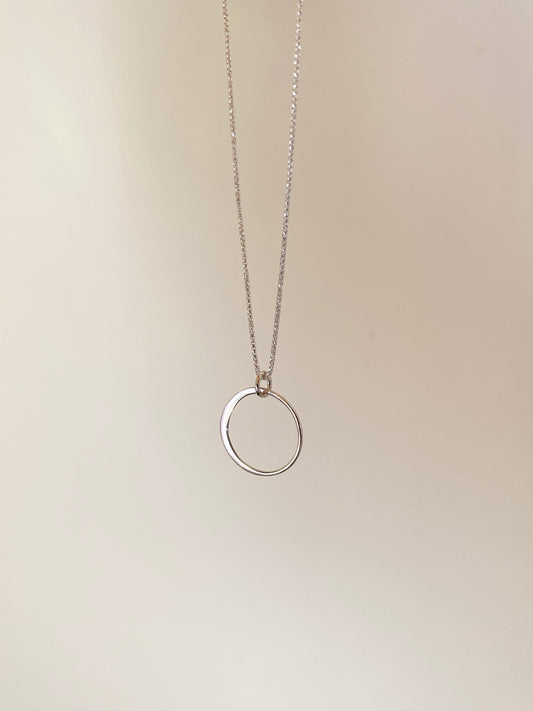 Light Orb Necklace in .925 Sterling Silver